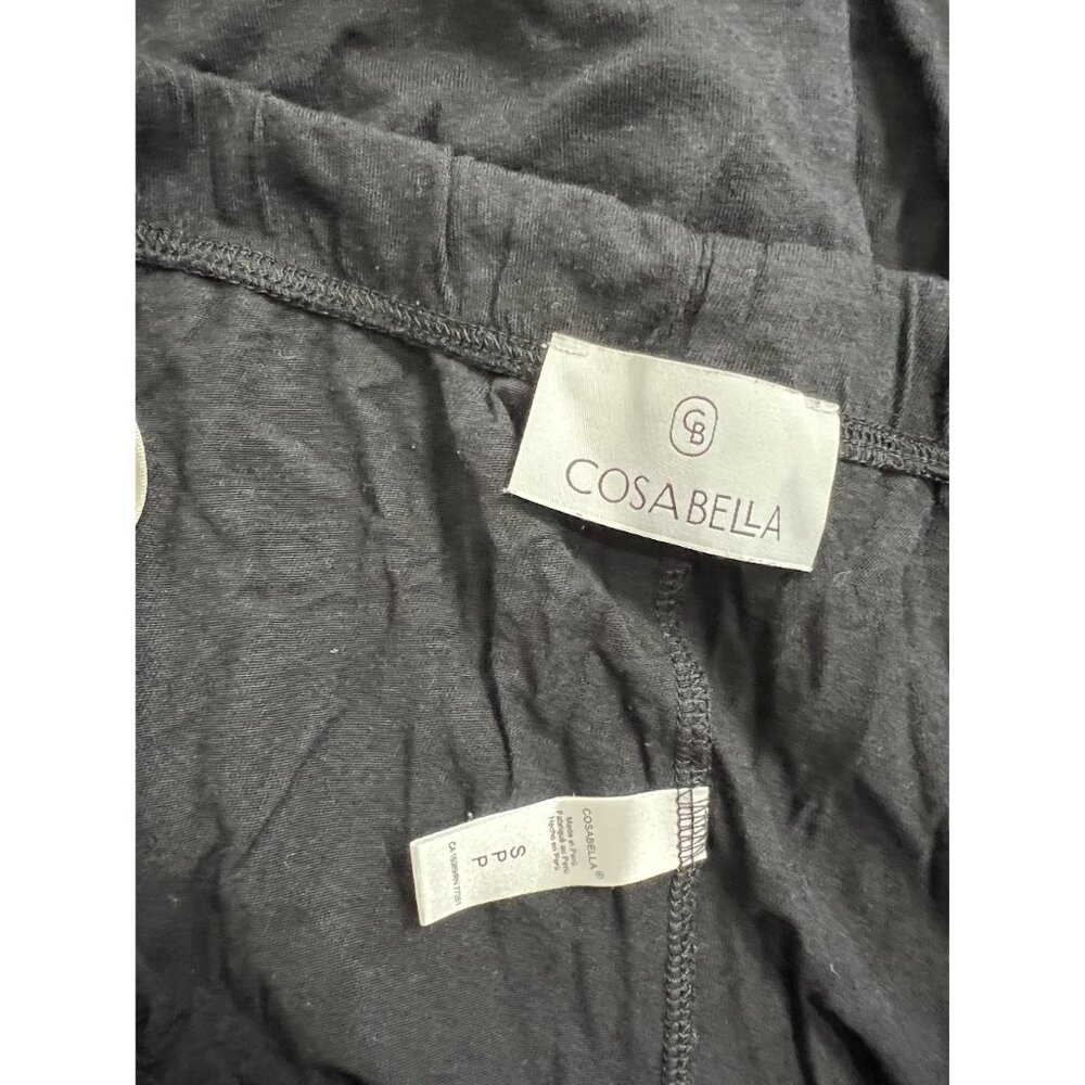 Cosabella Maternity Sleep Pants in Black - Picture 5 of 5